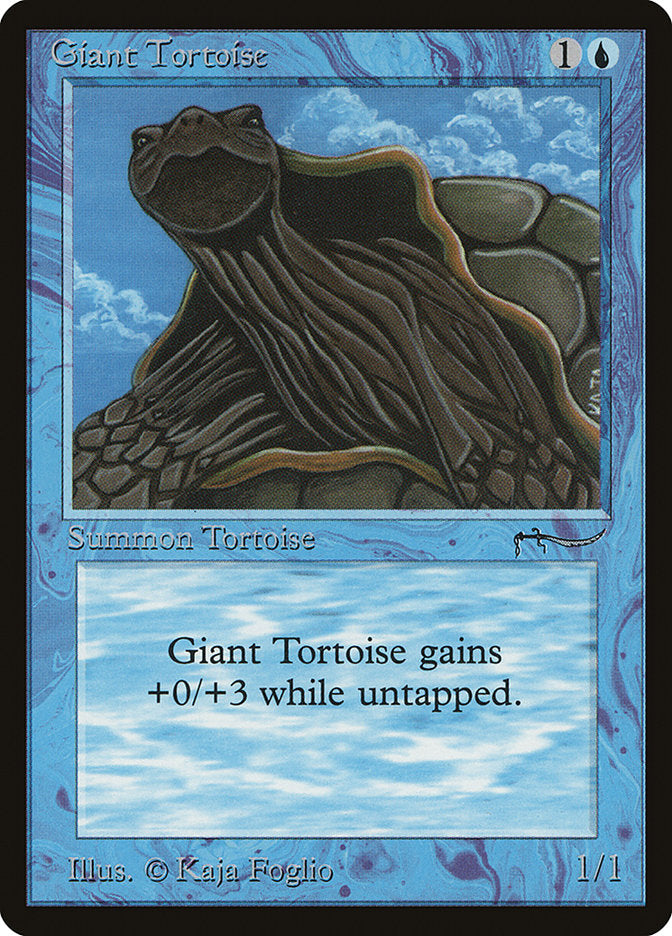 Giant Tortoise (Light Mana Cost) [Arabian Nights] | GnG Games