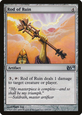 Rod of Ruin [Magic 2010] | GnG Games