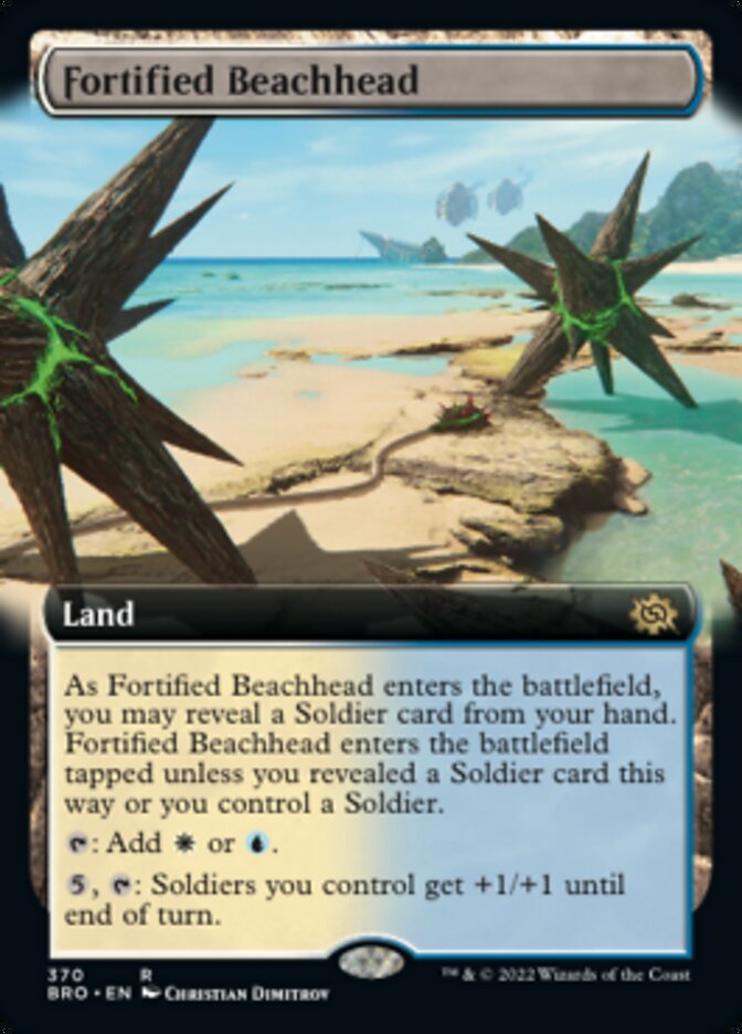 Fortified Beachhead (Extended Art) [The Brothers' War] | GnG Games