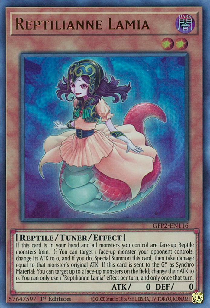 Reptilianne Lamia [GFP2-EN116] Ultra Rare | GnG Games