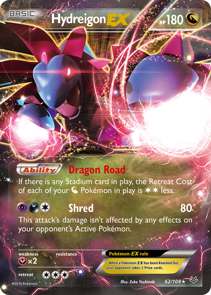 Hydreigon EX (62/108) [XY: Roaring Skies] | GnG Games