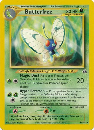 Butterfree (19/75) [Neo Discovery Unlimited] | GnG Games