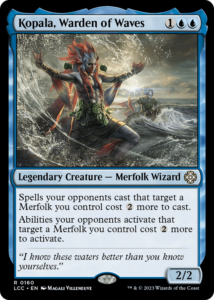 Kopala, Warden of Waves [The Lost Caverns of Ixalan Commander] | GnG Games