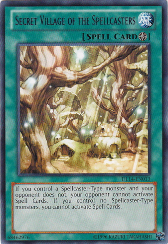 Secret Village of the Spellcasters (Blue) [DL14-EN013] Rare | GnG Games