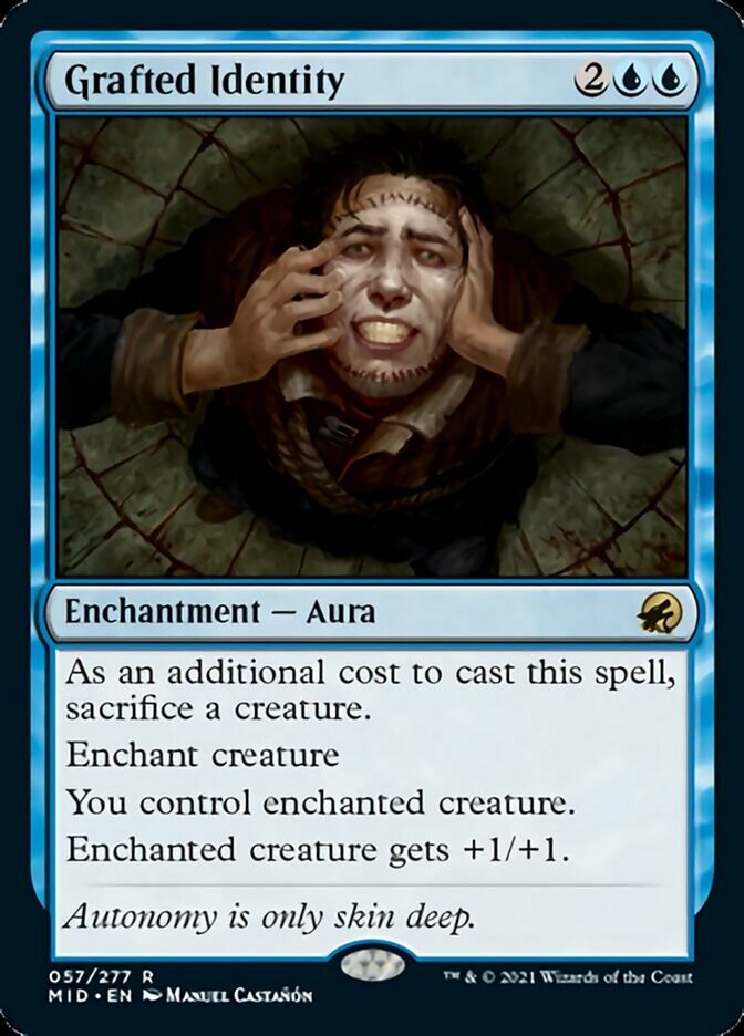 Grafted Identity [Innistrad: Midnight Hunt] | GnG Games