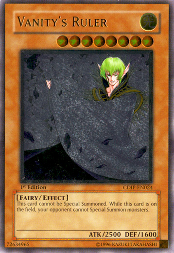Vanity's Ruler (UTR) [CDIP-EN024] Ultimate Rare | GnG Games