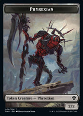 Phyrexian // Zombie Double-sided Token [Dominaria United Tokens] | GnG Games