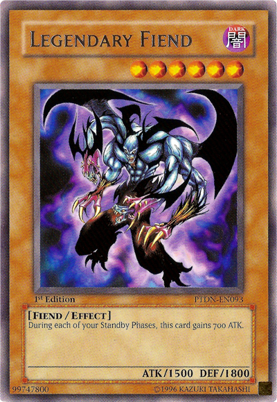 Legendary Fiend [PTDN-EN093] Rare | GnG Games