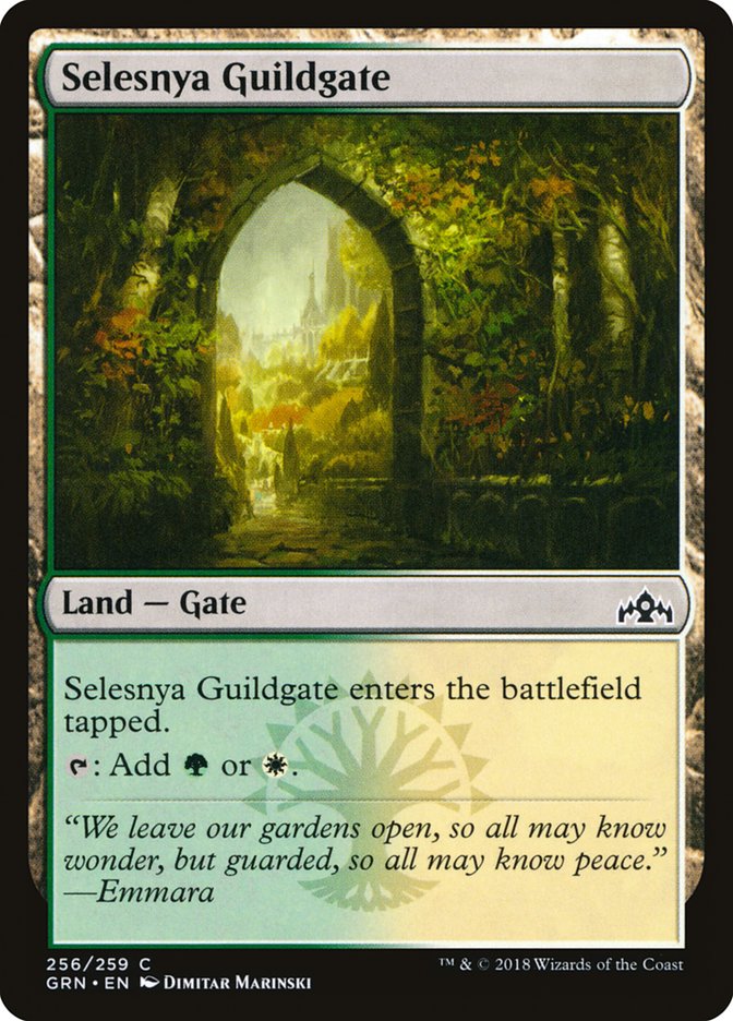 Selesnya Guildgate (256/259) [Guilds of Ravnica] | GnG Games