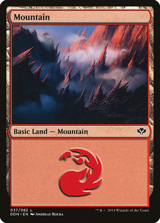 Mountain (37) [Duel Decks: Speed vs. Cunning] | GnG Games