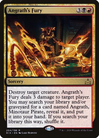 Angrath's Fury [Rivals of Ixalan] | GnG Games