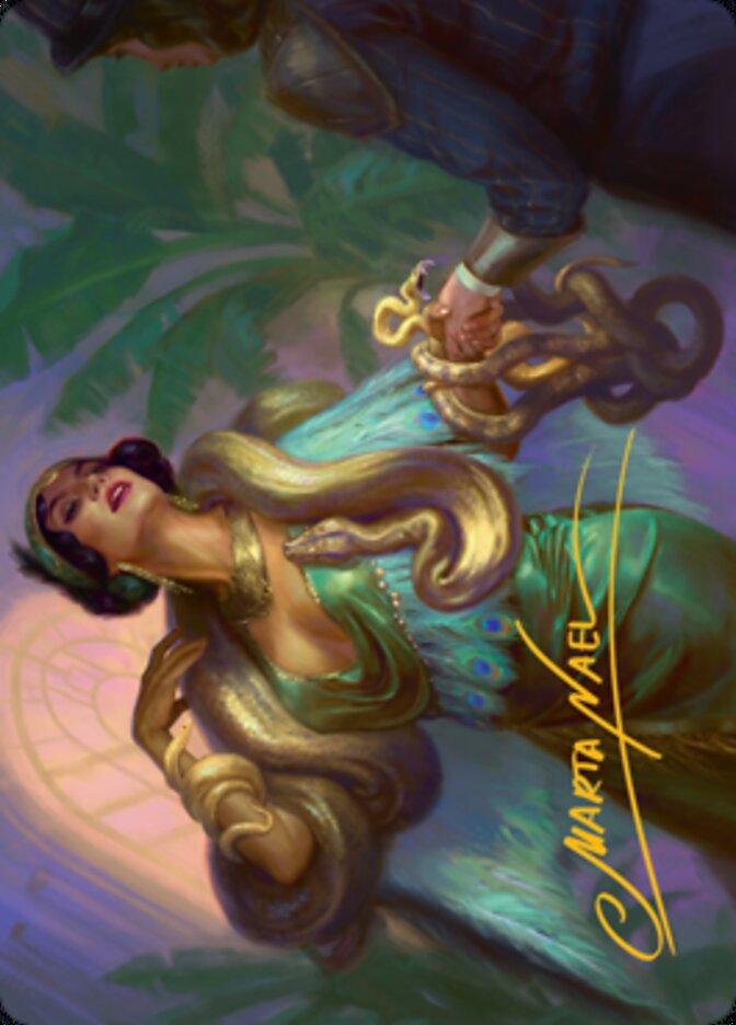 Venom Connoisseur Art Card (Gold-Stamped Signature) [Streets of New Capenna Art Series] | GnG Games