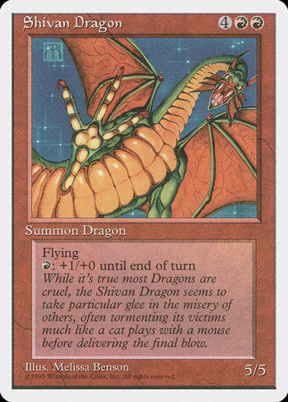 Shivan Dragon [Fourth Edition] | GnG Games