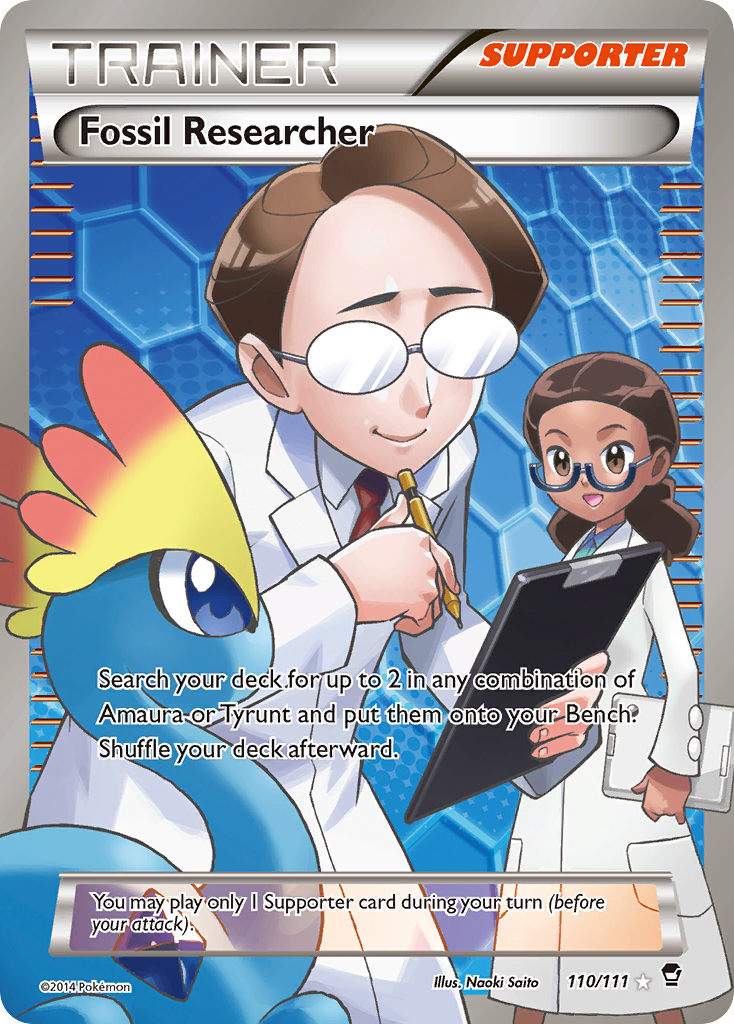 Fossil Researcher (110/111) [XY: Furious Fists] | GnG Games