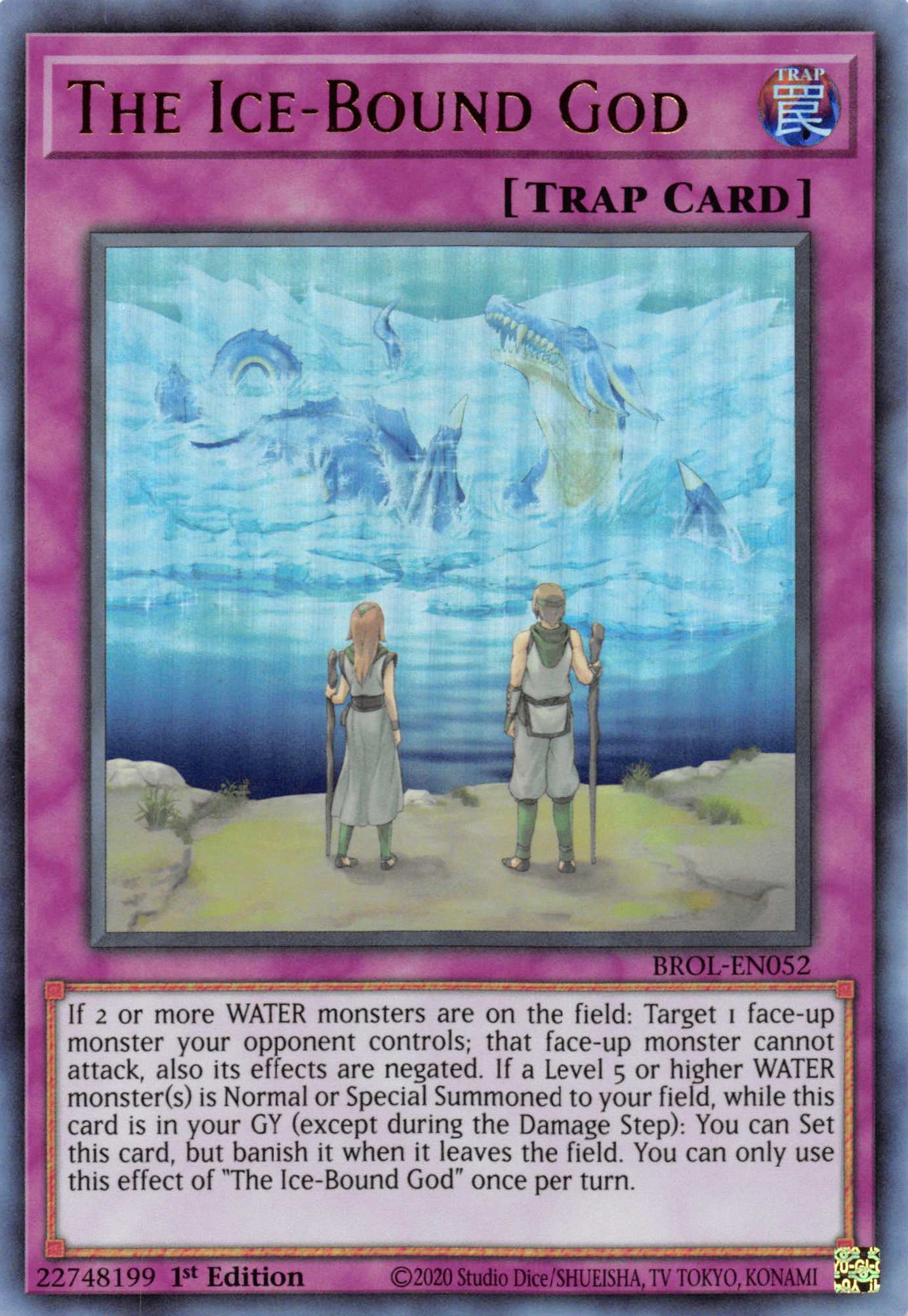 The Ice-Bound God [BROL-EN052] Ultra Rare | GnG Games