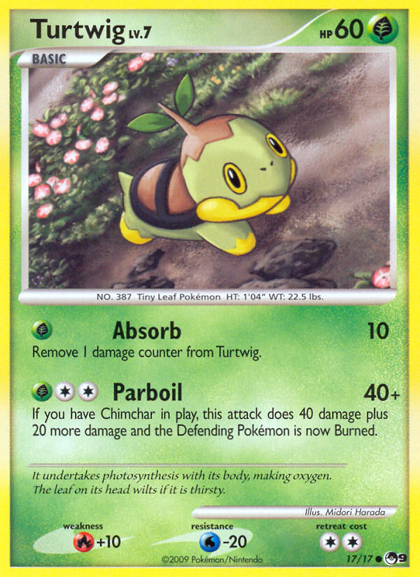 Turtwig (17/17) [POP Series 9] | GnG Games