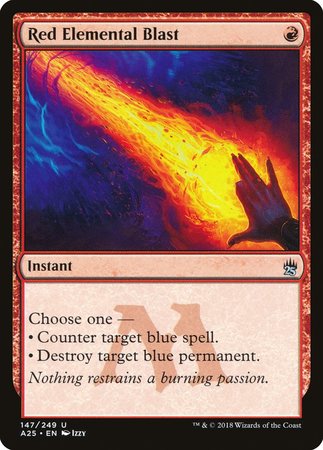 Red Elemental Blast [Masters 25] | GnG Games