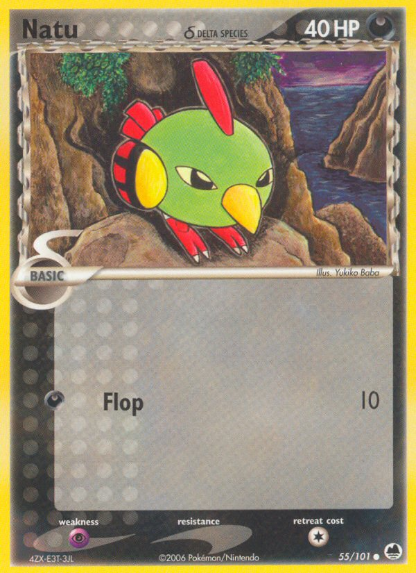 Natu (55/101) (Delta Species) [EX: Dragon Frontiers] | GnG Games