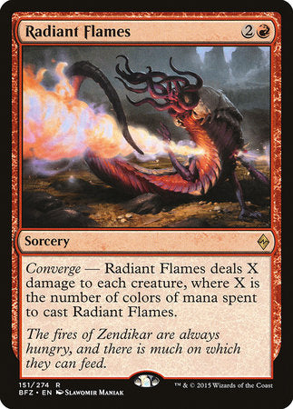 Radiant Flames [Battle for Zendikar] | GnG Games