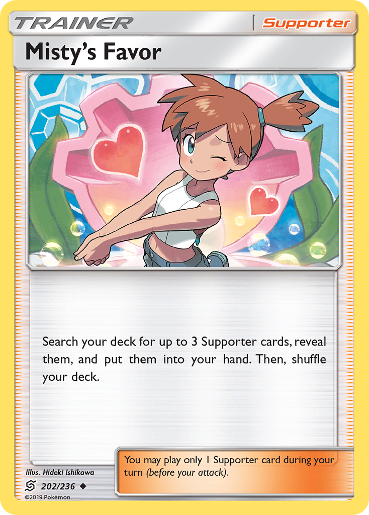 Misty's Favor (202/236) [Sun & Moon: Unified Minds] | GnG Games