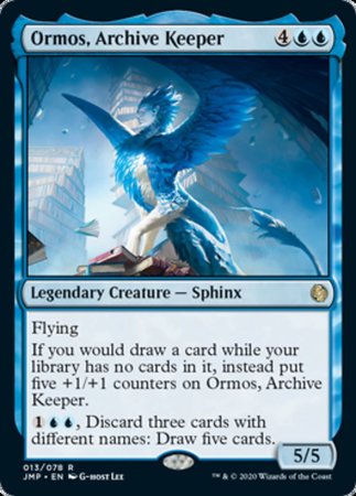 Ormos, Archive Keeper [Jumpstart] | GnG Games