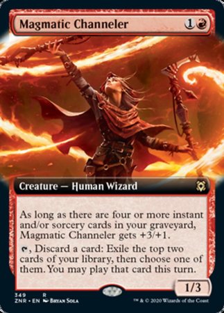 Magmatic Channeler (Extended Art) [Zendikar Rising] | GnG Games