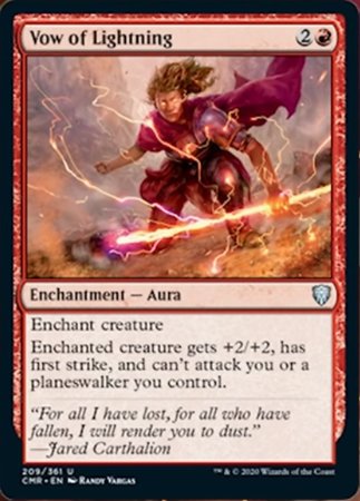 Vow of Lightning [Commander Legends] | GnG Games