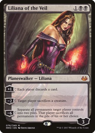 Liliana of the Veil [Modern Masters 2017] | GnG Games