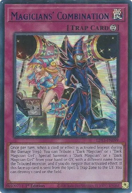 Magicians' Combination (Blue) [LDS3-EN099] Ultra Rare | GnG Games