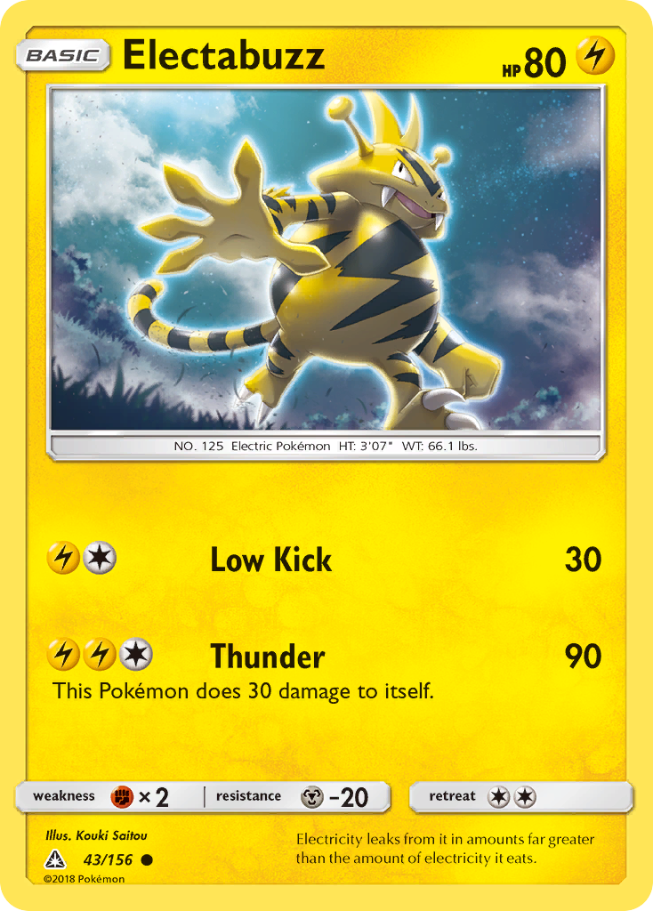 Electabuzz (43/156) [Sun & Moon: Ultra Prism] | GnG Games