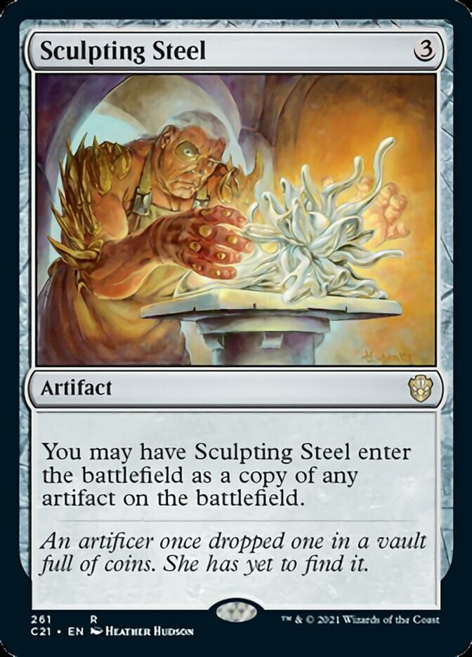 Sculpting Steel [Commander 2021] | GnG Games