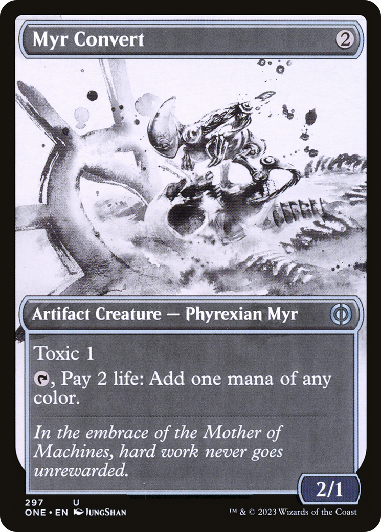 Myr Convert (Showcase Ichor) [Phyrexia: All Will Be One] | GnG Games