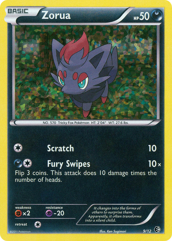 Zorua (9/12) [McDonald's Promos: 2011 Collection] | GnG Games