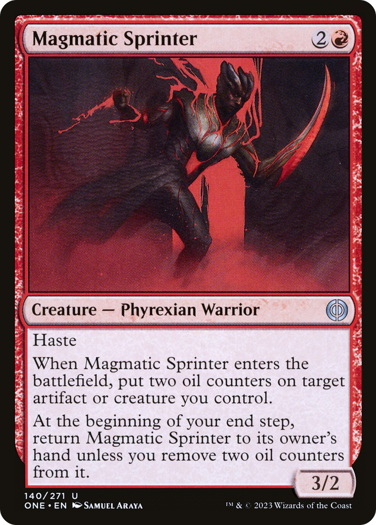 Magmatic Sprinter [Phyrexia: All Will Be One] | GnG Games