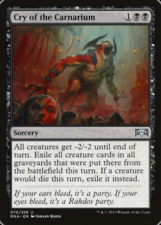Cry of the Carnarium [Ravnica Allegiance] | GnG Games
