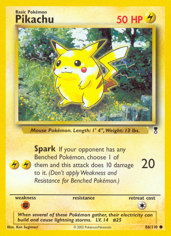 Pikachu (86/110) [Legendary Collection] | GnG Games