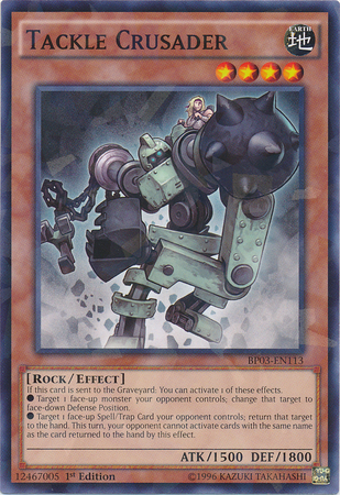 Tackle Crusader (Shatterfoil) [BP03-EN113] Common | GnG Games