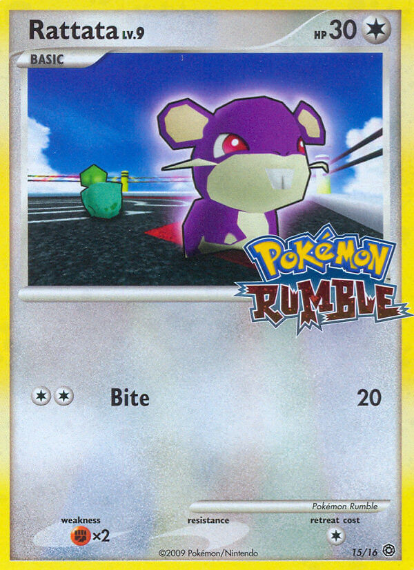 Rattata (15/16) [Pokémon Rumble] | GnG Games