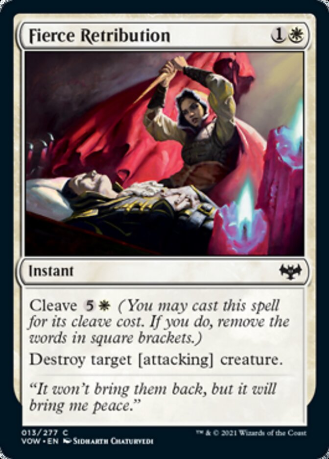 Fierce Retribution [Innistrad: Crimson Vow] | GnG Games