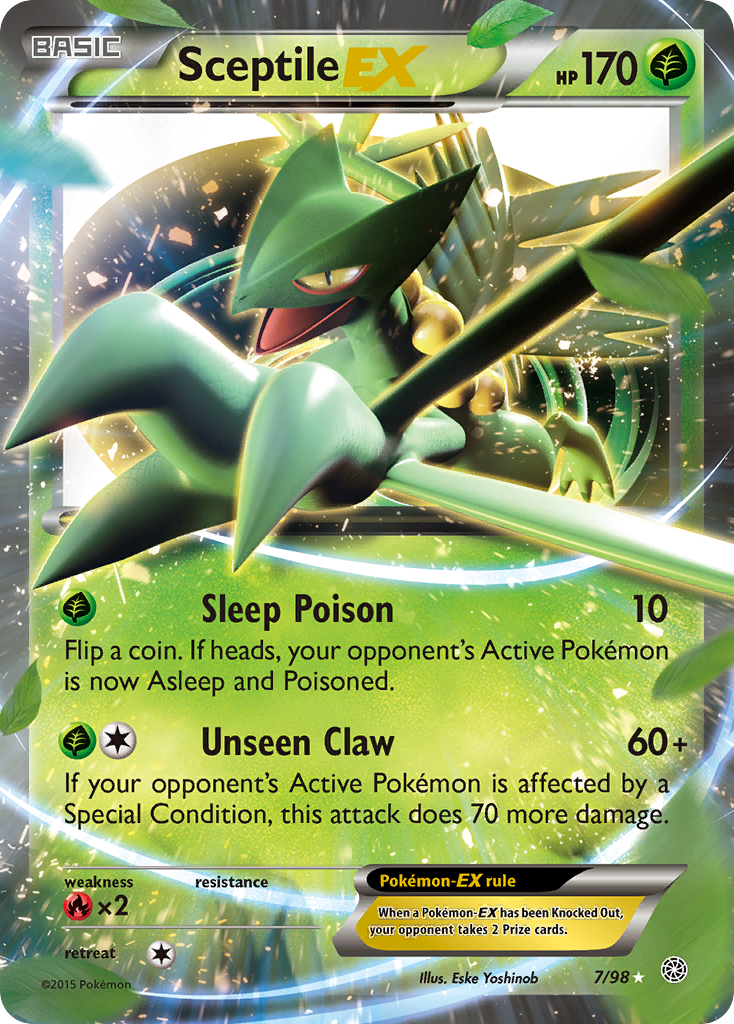 Sceptile EX (7/98) [XY: Ancient Origins] | GnG Games