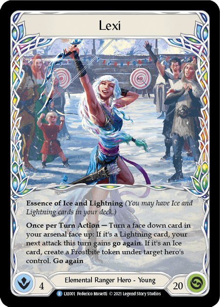 Lexi [LXI001] (Tales of Aria Lexi Blitz Deck)  1st Edition Rainbow Foil | GnG Games