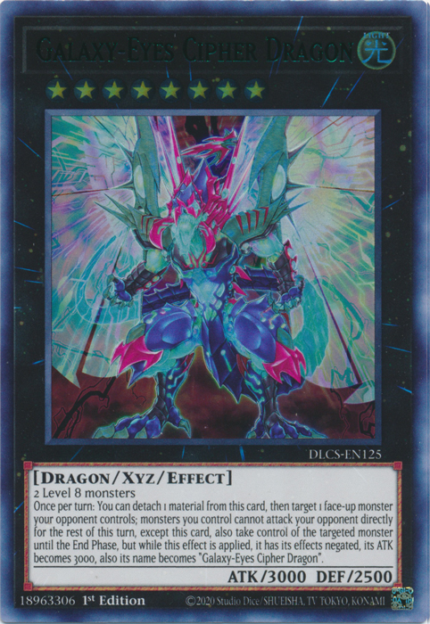 Galaxy-Eyes Cipher Dragon (Green) [DLCS-EN125] Ultra Rare | GnG Games