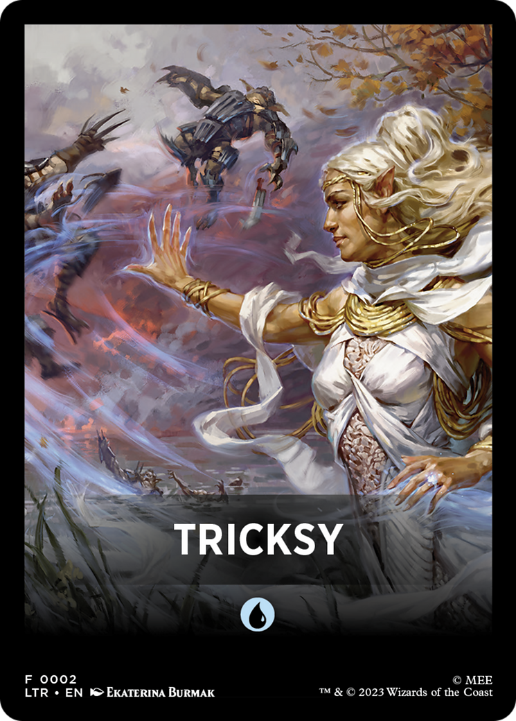 Tricksy Theme Card [The Lord of the Rings: Tales of Middle-Earth Tokens] | GnG Games