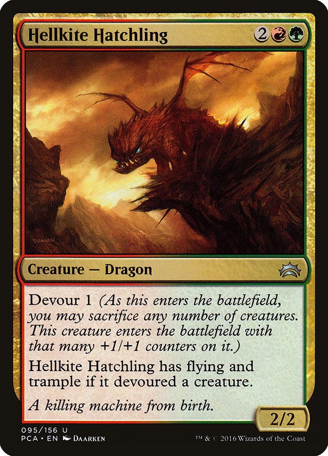 Hellkite Hatchling [Planechase Anthology] | GnG Games