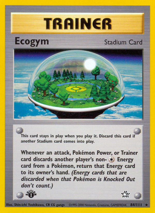 Ecogym (84/111) [Neo Genesis 1st Edition] | GnG Games