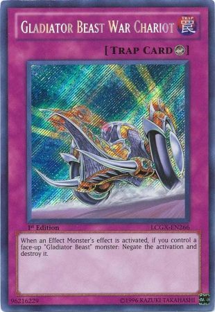 Gladiator Beast War Chariot [LCGX-EN266] Secret Rare | GnG Games