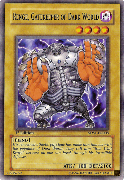 Renge, Gatekeeper of Dark World [5DS1-EN008] Common | GnG Games