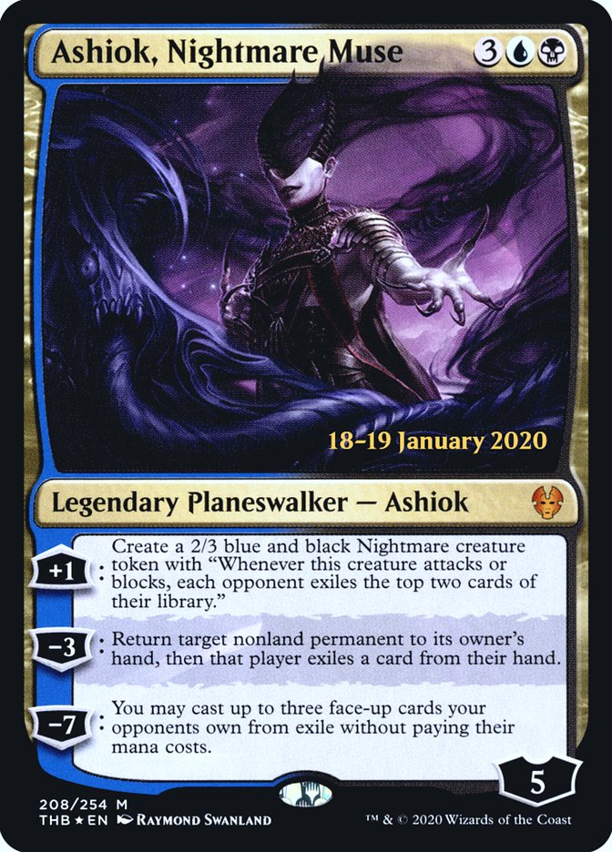 Ashiok, Nightmare Muse [Theros Beyond Death Prerelease Promos] | GnG Games