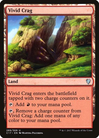 Vivid Crag [Commander 2017] | GnG Games