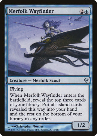 Merfolk Wayfinder [Zendikar] | GnG Games